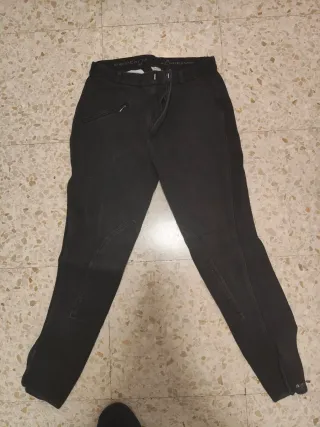 Pantalones de equitación negros Talla 42