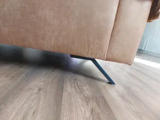 Sofá de 2 plazas en piel