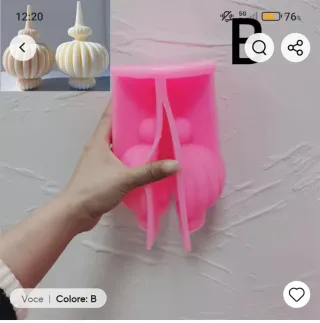 Stampo candela 15 cm