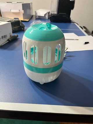 Mata Mosquitos Elétrico Azul e Branco