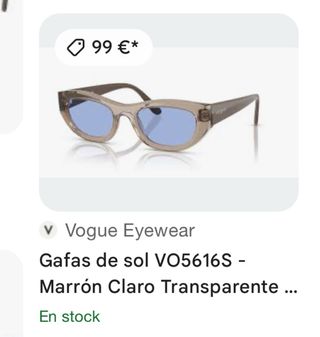 Gafas de Sol Vogue Marrón Polarizadas