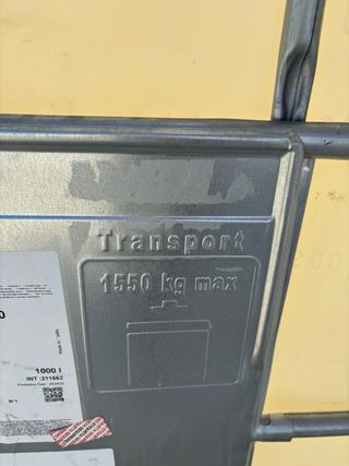 DEPÓSITO 1000L CON PALET