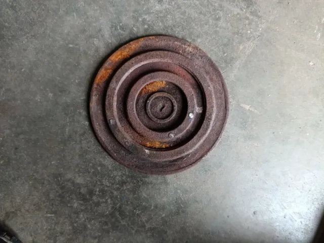 Tapa redonda para estufa de carbón/leña