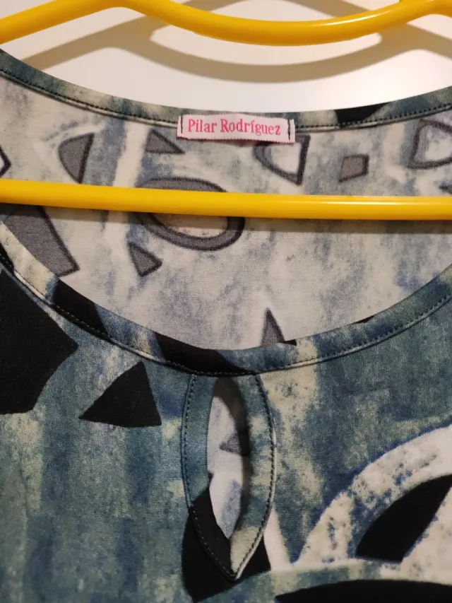 Vestido estampado talla XXL Contorno cintura 110cm