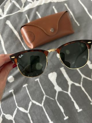 Gafas de sol Ray-Ban Clubmaster Marrón/Dorado