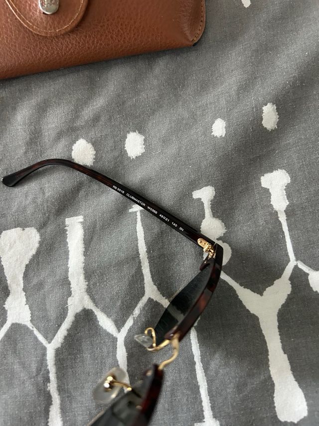 Gafas de sol Ray-Ban Clubmaster Marrón/Dorado