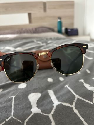Gafas de sol Ray-Ban Clubmaster Marrón/Dorado