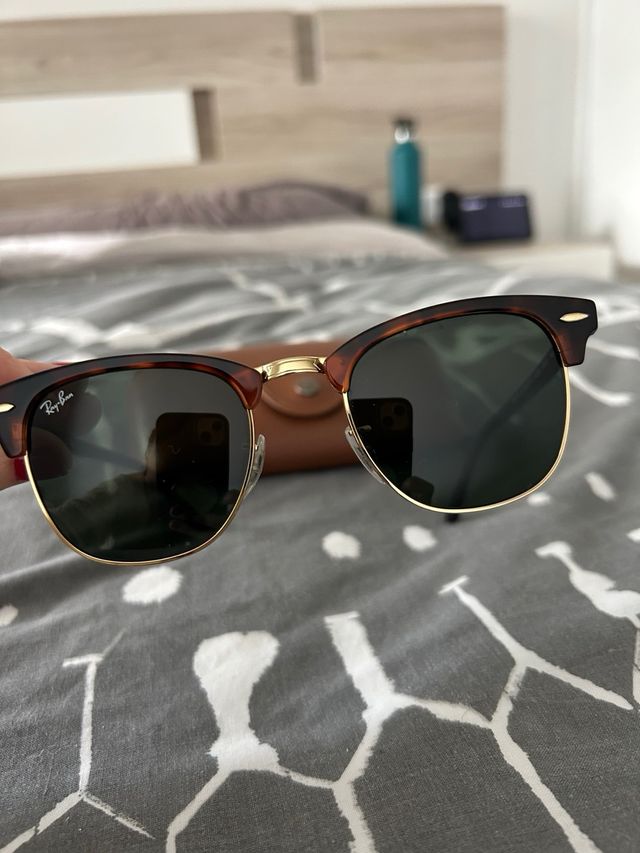 Gafas de sol Ray-Ban Clubmaster Marrón/Dorado