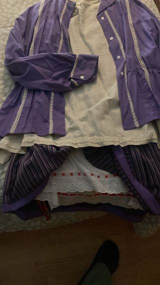 Traje regional mujer talla G