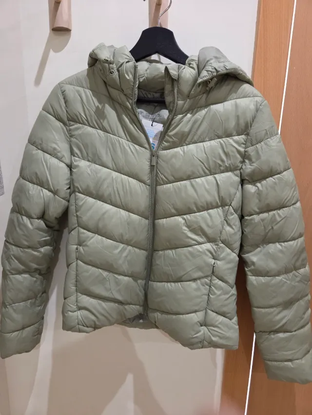 Abrigo Puffer Verde Nuevo