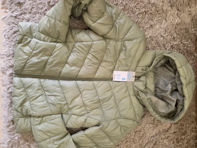 Abrigo Puffer Verde Nuevo
