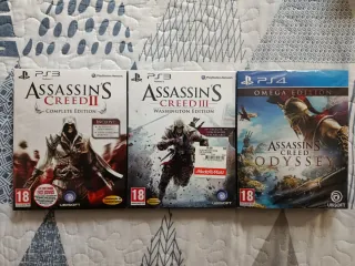 PRECINTADOS 🇪🇸 LOTE Assassin's Creed PS3 y PS4