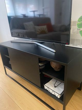 Mueble TV Ikea Negro 100x40x50