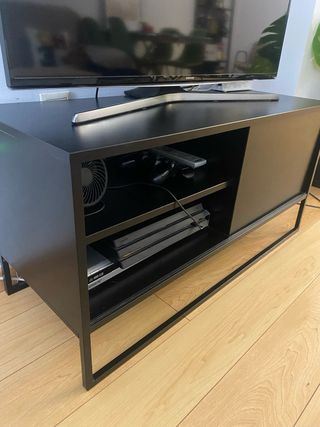 Mueble TV Ikea Negro 100x40x50