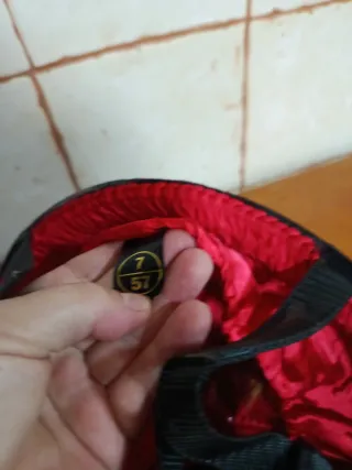 Casco de hípica negro