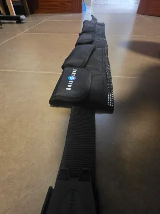 Cinturón de lastre Aqualung Soft negro