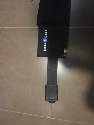 Cinturón de lastre Aqualung Soft negro