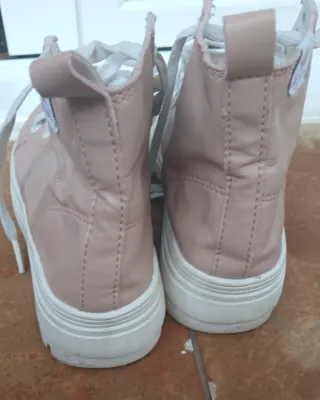 Botas niña rosa talla 31