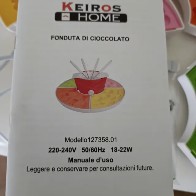 Cioccolatiera con stampini