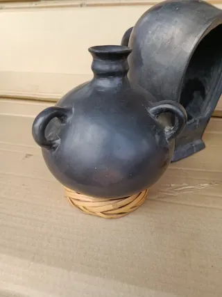 3 Piezas Barro Negro Oaxaca