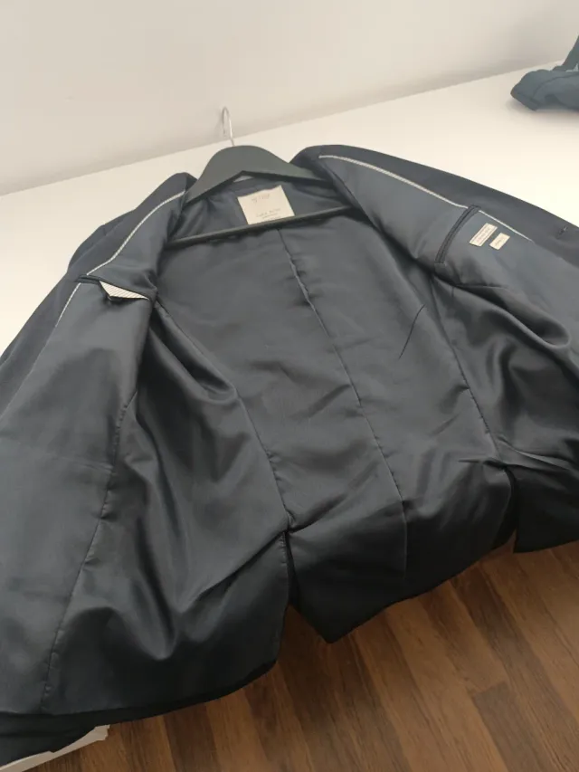 Traje Zara niño T11/12 azul