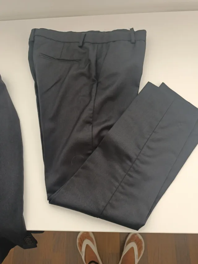 Traje Zara niño T11/12 azul