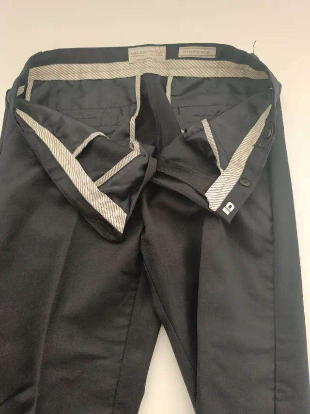 Traje Zara niño T11/12 azul