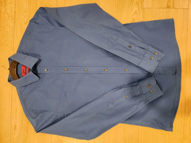 Camisa Gugo Boss Azul Slim Fit