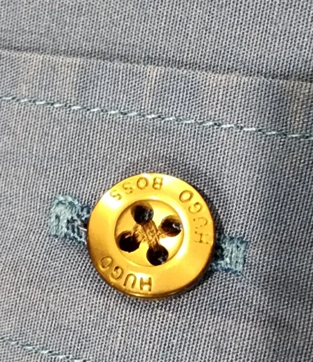 Camisa Gugo Boss Azul Slim Fit