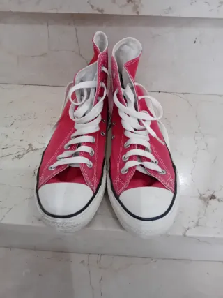 zapatillas bambas Converse All Stars Rojas Talla40