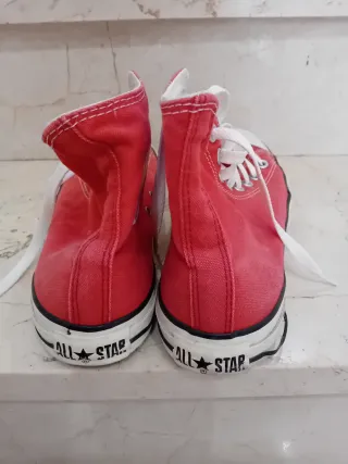 zapatillas bambas Converse All Stars Rojas Talla40