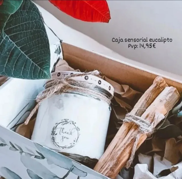 Caja sensorial eucalipto