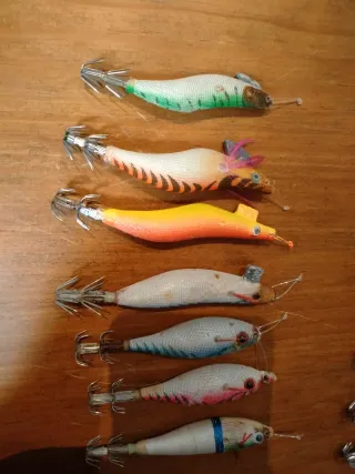 Poteras egis egi señuelos pesca chipiron calamar