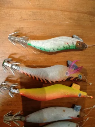 Poteras egis egi señuelos pesca chipiron calamar