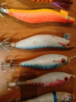 Poteras egis egi señuelos pesca chipiron calamar