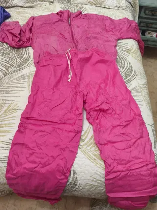 Chándal tactel vintage rosa