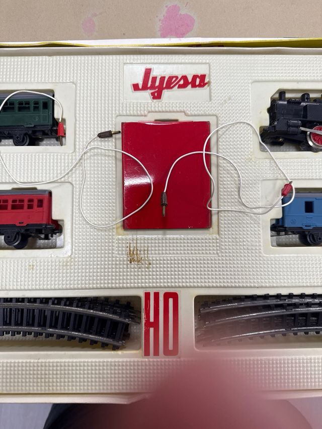 Tren de Juguete Antiguo Lyra