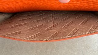 Cartera Hermès naranja