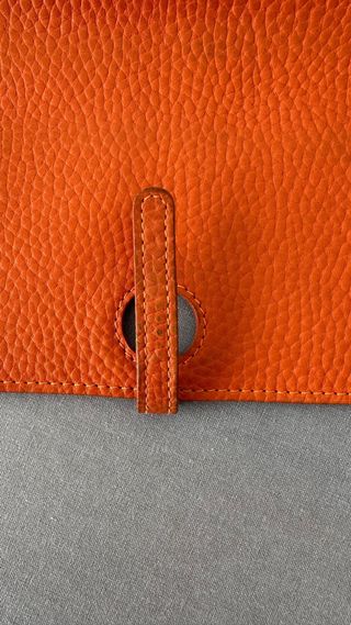 Cartera Hermès naranja