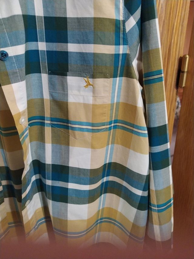 Camisa mujer manga larga Lloyd's cuadros