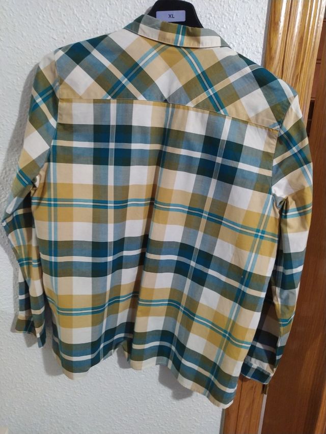 Camisa mujer manga larga Lloyd's cuadros