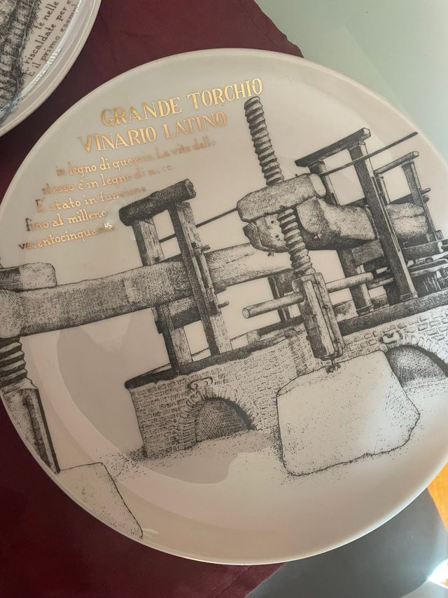 Piatti da collezione Piero Fornasetti
