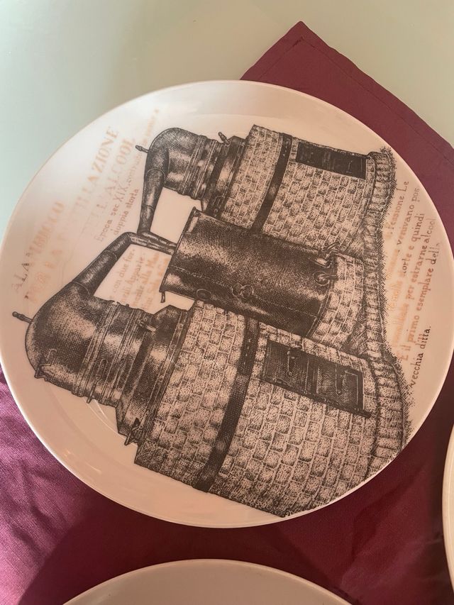 Piatti da collezione Piero Fornasetti