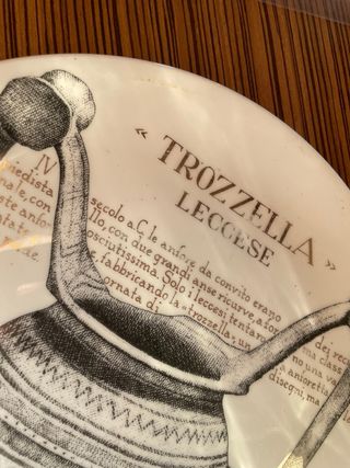 Piatto Piero Fornasetti