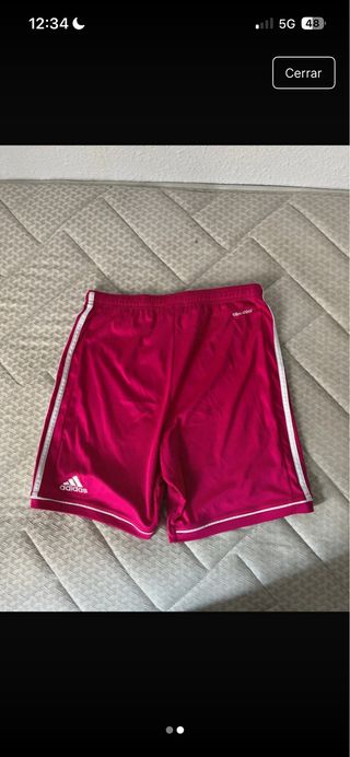 Pantalón corto Real Madrid rosa T7