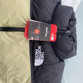 The North Face Cazadora Plumas Negra y Verde