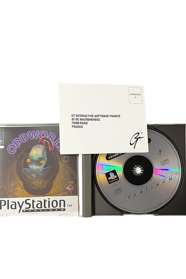 Oddworld Abe's Oddysee PS1 Platinum PAL