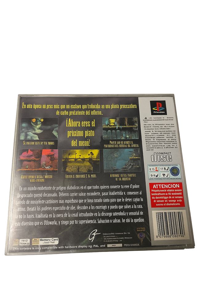 Oddworld Abe's Oddysee PS1 Platinum PAL