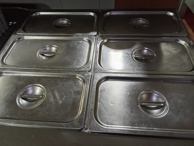 Baño María Royal 6 Contenedores Grandes