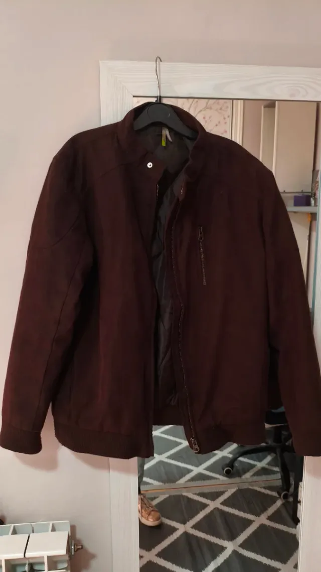 Cazadora marrón